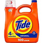 146-Oz Tide Liquid Laundry Detergent: Ultra Oxi, Free & Gentle, or Original $14.95 w/ Subscribe &amp; Save