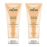 Cremo Products: 2-Pack 6-Oz Women's Moisturizing Shave Cream (Coconut Mango) $4.90 w/ Subscribe &amp; Save &amp; More