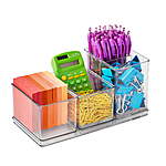 4-Piece The Home Edit Clear Plastic Storage System (Office Desktop Edit) $4.74 + Free S&amp;H w/ Walmart+ or $35+