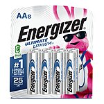 8-Count Energizer Ultimate Lithium AA Batteries $9.73 w/ S&amp;S + Free Shipping w/ Prime or on orders over $35