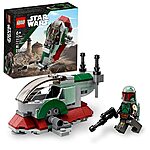 85-Piece LEGO Star Wars Boba Fett's Starship Microfighter Building Toy $5.60
