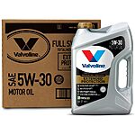 3-Pack 5-Quart Valvoline SAE 5W-30 Extended Protection Full Synthetic Motor Oil $51.60 + Free Shipping