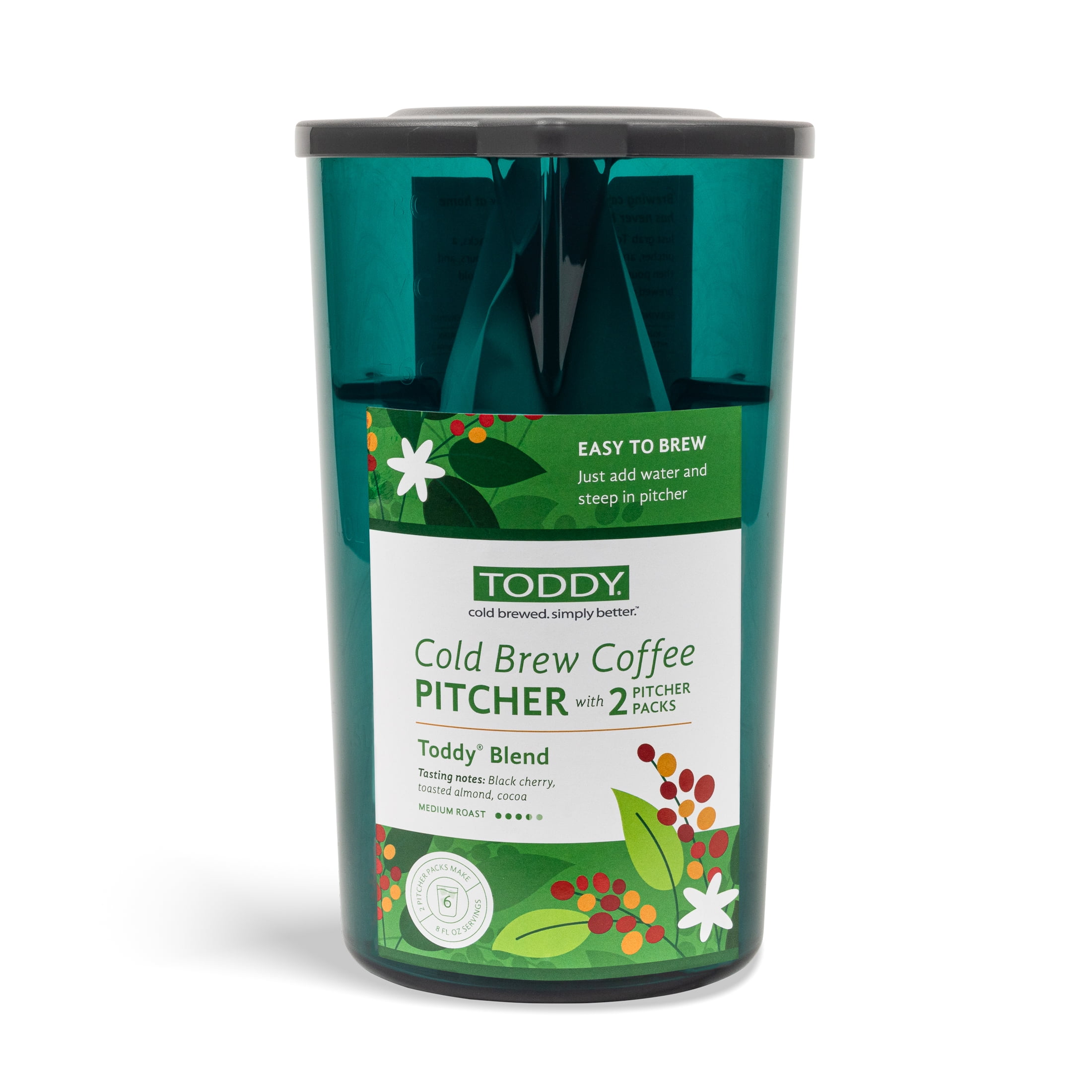 Toddy Cold Brew Coffee Pitcher Bundle (Cold Brew Brewing Container + 2x Pitcher Packs) $4.94 + Free S/H w/ Walmart+ or $35+