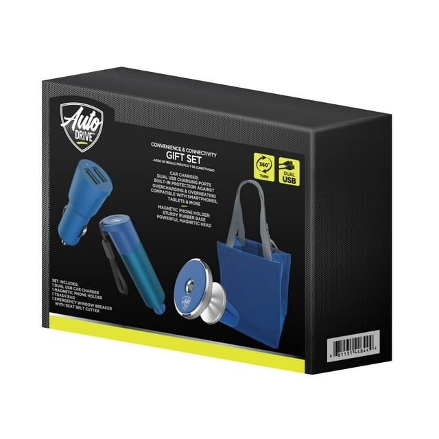 4-Piece Auto Drive Vehicle Tool Accessories Gift Kit (Blue Steel) $6.47 + Free S&H w/ Walmart+ or $35+