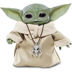 7" Star Wars The Mandalorian: The Child Baby Yoda Animatronic Toy $18.65 + Free S&H w/ Walmart+ or $35+