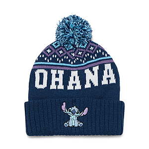 Women's Novelty Beanie Hat: Lilo & Stitch, Pokemon, Grinch, Rudolph & More $5 Each 