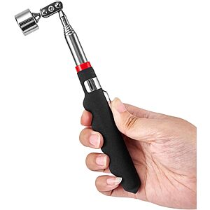 31.5" HARDK Rotatable Telescoping Magnetic Pick Up Tool (w/ 20 Lbs Pull Force) $5.20 