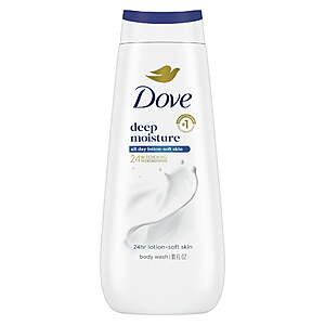 11-Oz Dove Body Wash (Deep Moisture or Sensitive Skin) + $3 Walmart Cash