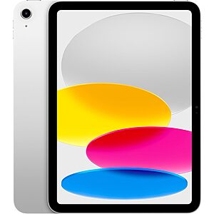 128GB 11" Apple iPad A16 Chip Wi-Fi Tablet (Early 2025, Silver or Pink) $300 + Free S&H