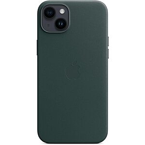 Apple Leather Case for iPhone 14 Plus (Compatible w/ MagSafe)