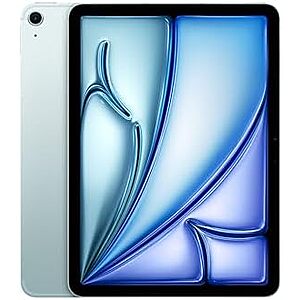 128GB 11" Apple iPad Air Tablet (Blue): M2, Wi-Fi 6E + Cellular 5G $487 + Free S&H