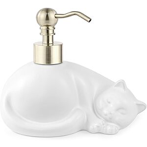 11-Oz NEWHENGS Cat Shape Soap/Lotion Pump Dispenser
