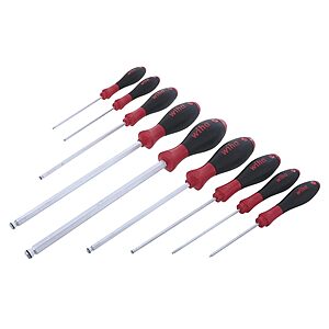9-Pc Wiha MagicRing Metric Ball-End Hex Screwdriver Set $50.60 + Free S&H