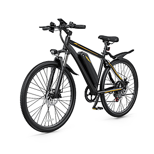 26" DYU M26 1000W Peak Electric City Bike w/ 36V 10Ah Removable Battery $254.50 + Free S&H