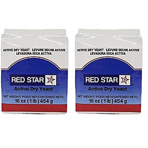 2-Pk 16-Oz Red Star Active Dry Yeast