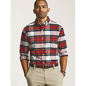 Chaps Men’s Heritage Cotton Oxford Shirt (various) from