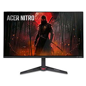 27" Acer Nitro 2560x1440 QD-OLED FreeSync Premium 240Hz 0.03ms Gaming Monitor $269 + Free S&H