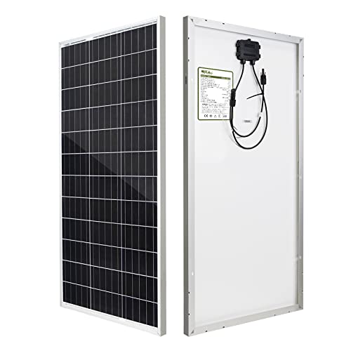 HQST 100 Watt 12V Monocrystalline Solar Panel with Solar Connectors - $69.99 + Free Shipping after $15 coupon