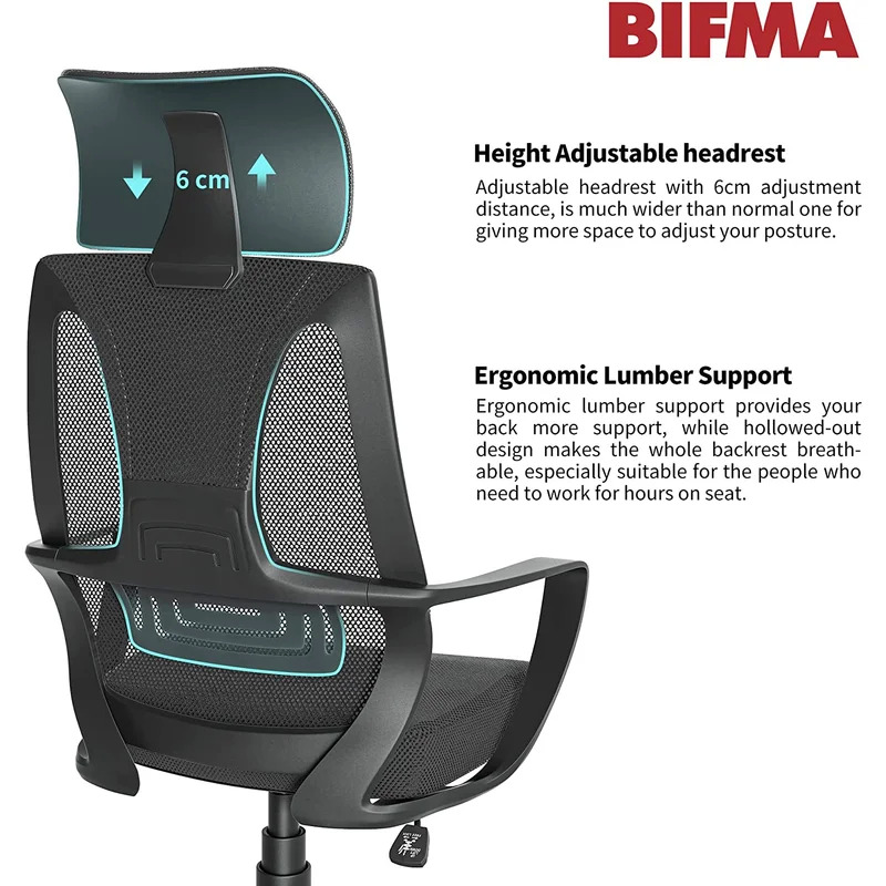 the Biggest Deal for Home Office Mesh Executive Chair with BIFMA $202.99