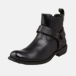 GBX Men's Deed Strap Ankle Motorcycle Boots $24.99 Free Shipping