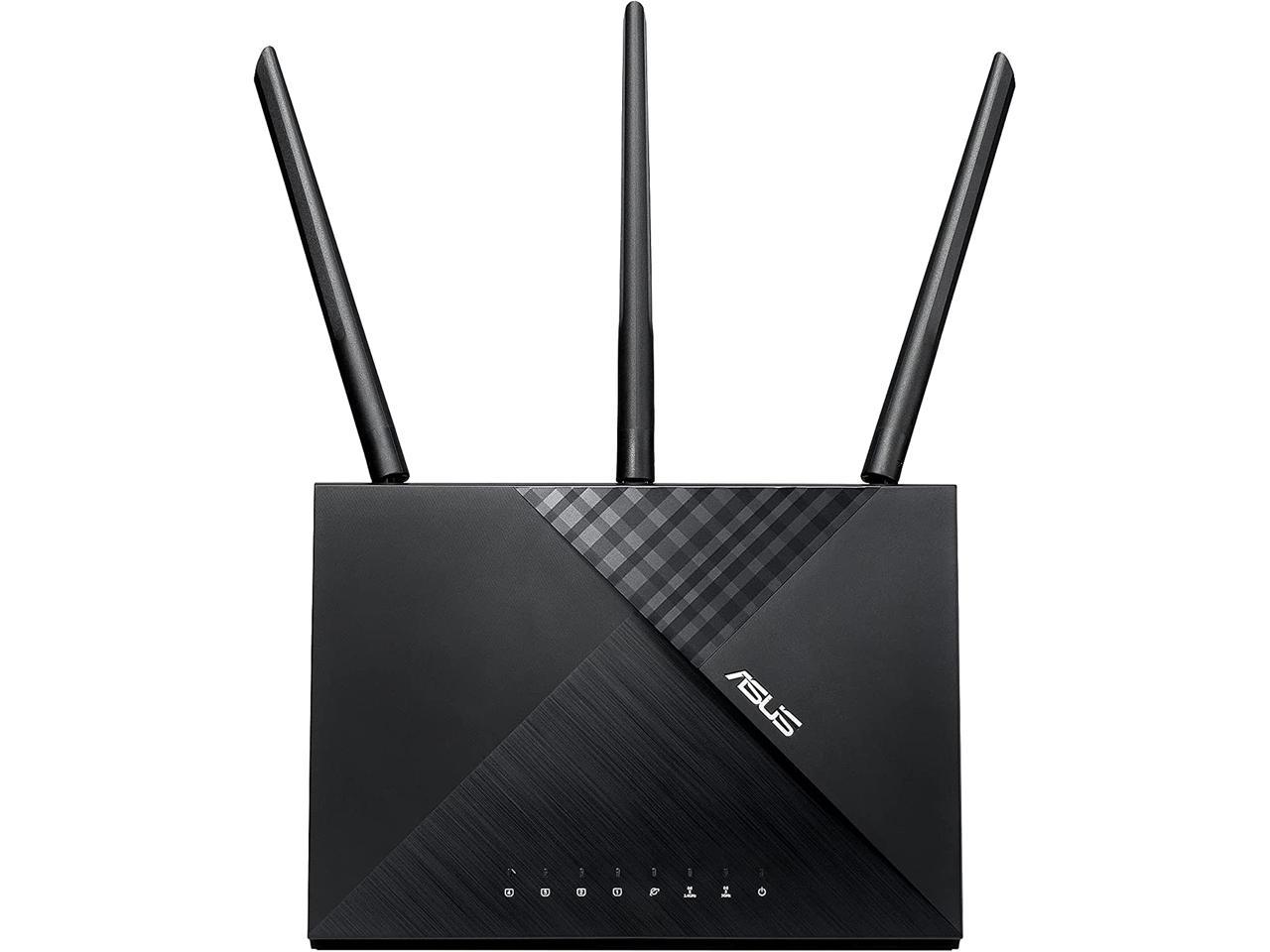 ASUS AC1900 WiFi Router (RT-AC67P) - Dual Band Wireless Internet Router, Easy Setup, VPN, Parental Control, AiRadar Beamforming Technology $49.99
