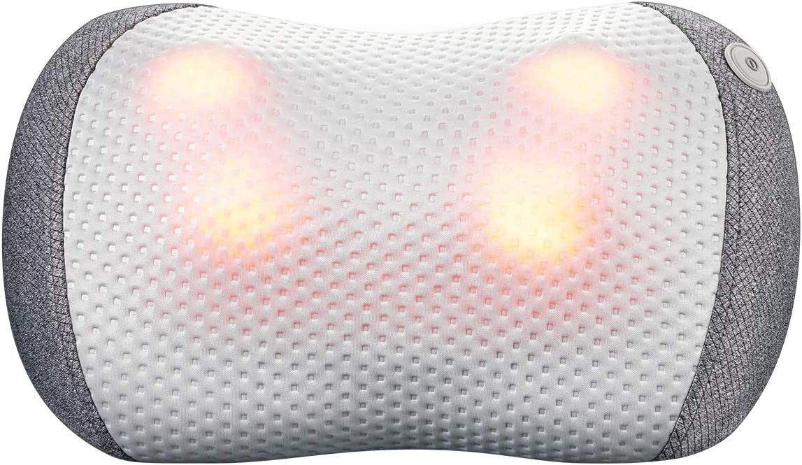 Breo Back Neck Massager with Heat, Shiatsu Deep Kneading Massage Pillow for Pain Relief on Shoulders, Lower Back, Legs - Destress iBack2 w. Code $20.99