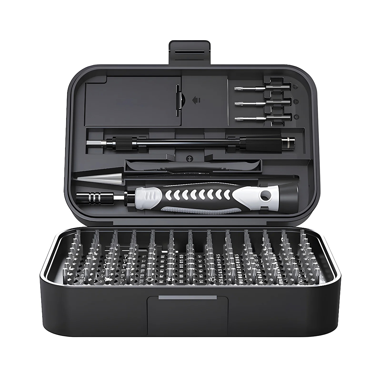 130-Piece Precision Screwdriver and Bit Set with Storage Case - With Code $20