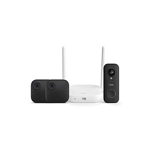 Blink Outdoor XR+ (2x Outdoor 4 Wireless Cameras + Sync Module XR+) + Wired Doorbell 2K+ $79 + Free S&H