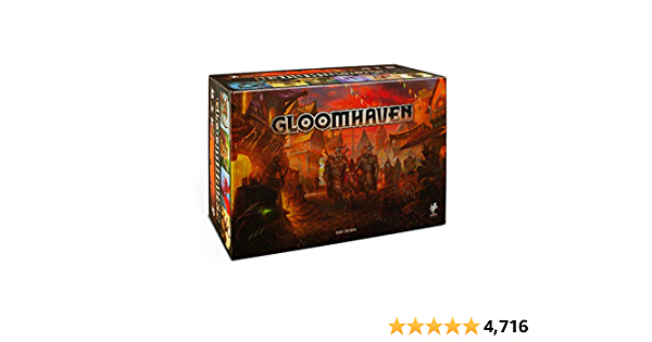Cephalofair Games Gloomhaven Multi-Award-Winning Strategy Boxed Board Game for ages 12 & Up, Multicolor - $101.99