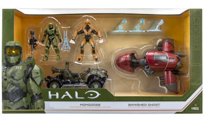9-Pc Halo Toys Hlw Vehicle Figure Set $15 + Free Shipping w/ Walmart+ or on Orders $35+