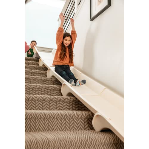 Stairslide Original Stair Mounted Kids Indoor Slide (4Pack for 9 to 12