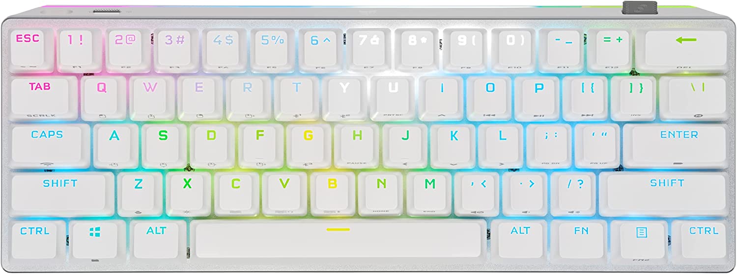 Corsair K70 Pro Mini Wireless RGB 60% Mechanical Gaming Keyboard w/ CHERRY MX Red Switches (White) $100 + Free Shipping