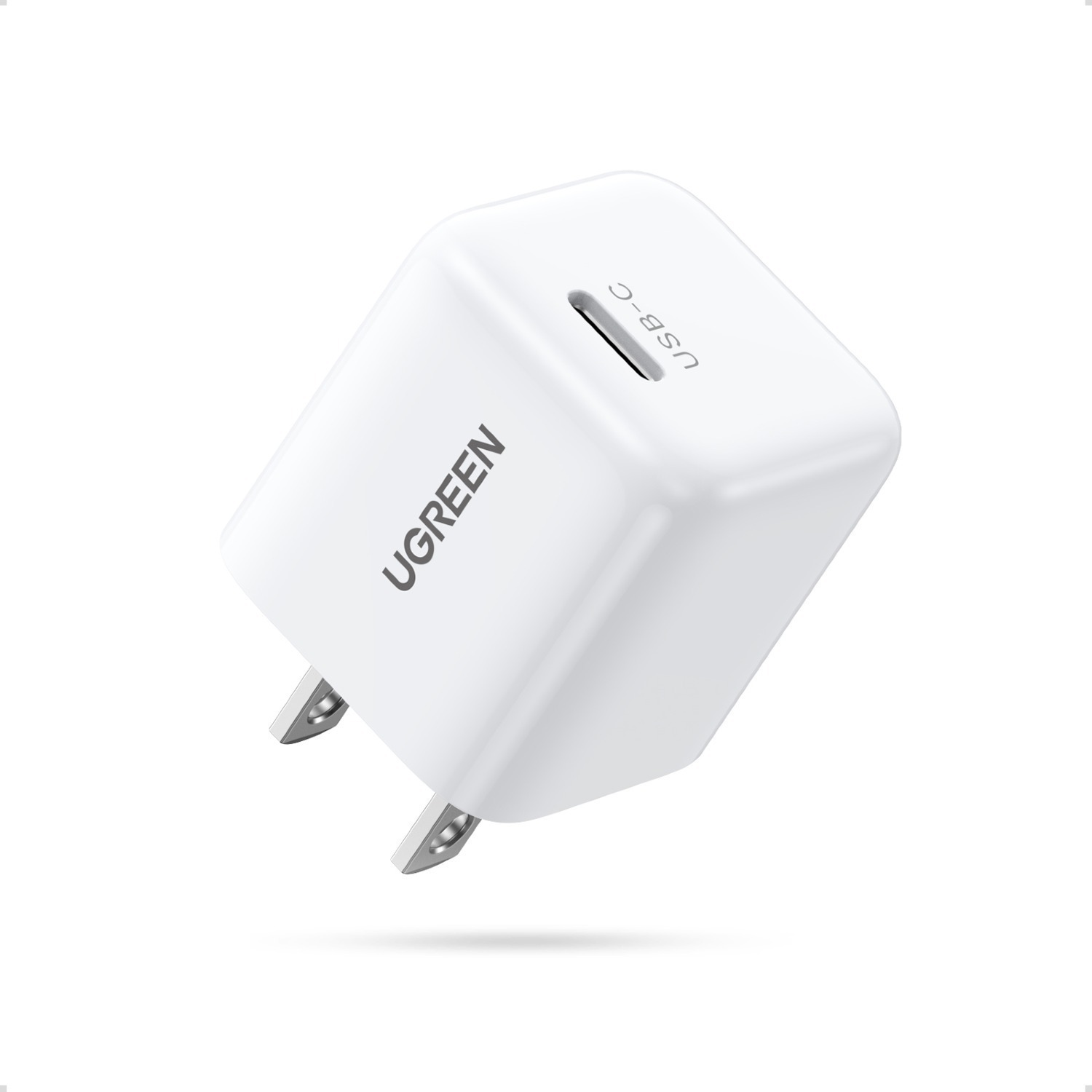 UGREEN 66w USB C Charger, 2 Ports Foldable Wall Charger, PD 65W