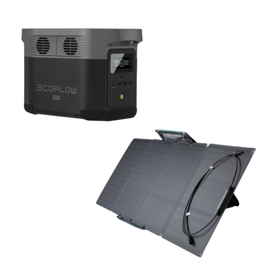 EcoFlow 882Wh DELTA Mini Portable Power Station + 110W Portable Solar Panel $584 + Free Shipping