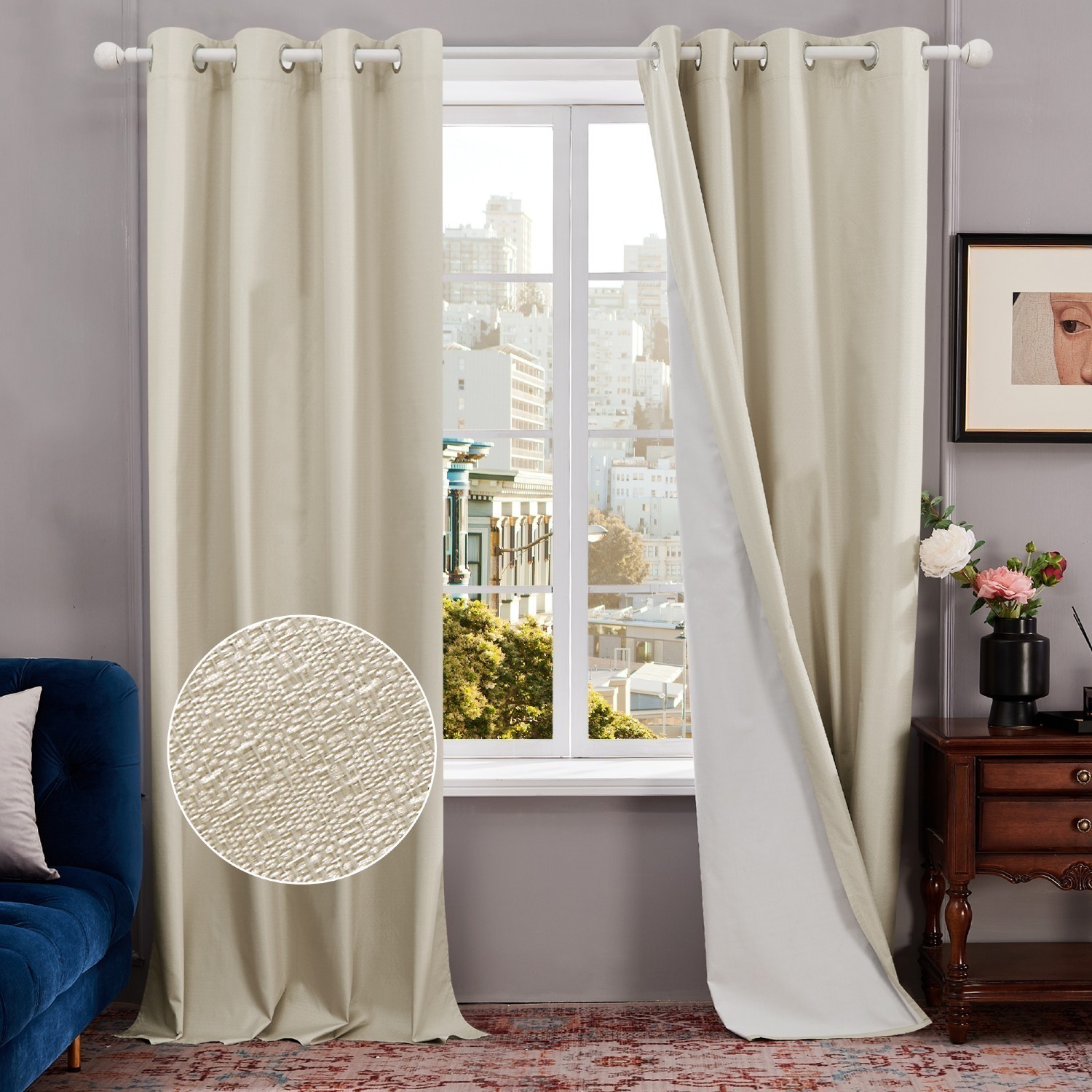 2-Pack Deconovo Lightweight Thermal Insulated Blackout Curtains (Various Colors/Sizes) from $10 + Free Shipping w/ Prime or on Orders $35+