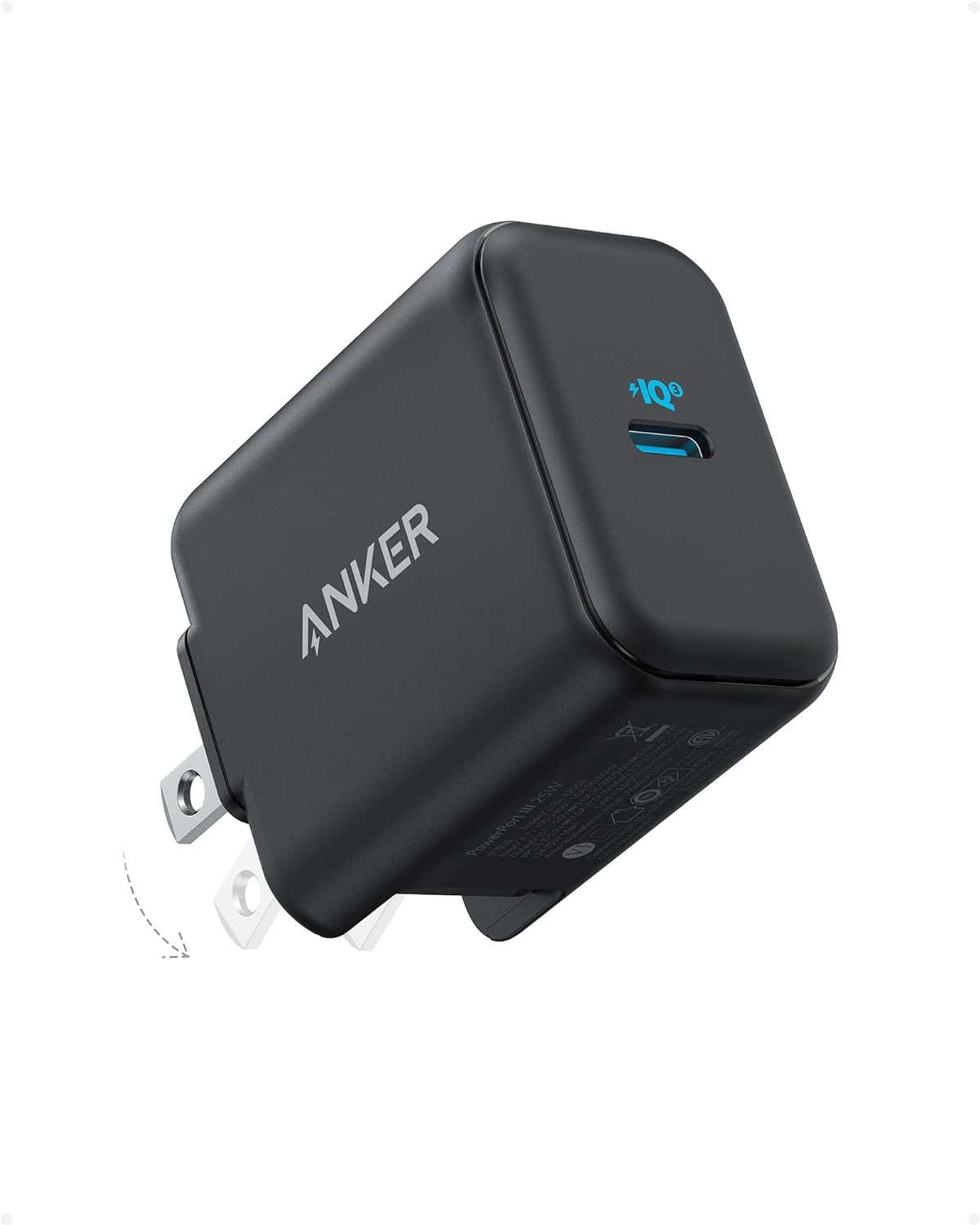 Prime Members: Anker 312 25W USB-C Super Fast Foldable Wall Charger $10 + Free Shipping