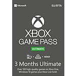 3-Month Xbox Game Pass Ultimate Subscription $23.50 (Digital Delivery)