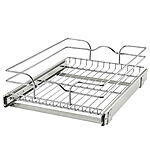 Rev-A-Shelf 15&quot; x 20&quot; Single Wire Basket Pull Out Cabinet Organizer $42 + Free Shipping