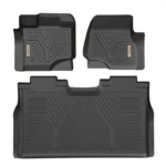 YITAMOTOR 1st &amp; 2nd Row Waterproof Floor Mats for 2015-24 Ford F-150 Super Crew Cab (TPE All-Weather Protection Floor Liners ) $60 + Free Shipping