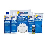 In the Swim: Basic Pool Start Up Chemical Kit (Up to 7,500 Gallons) $19, Deluxe Kit (Up to 15,000 Gallons) $22 + Free Shipping