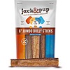 Jack&amp;amp;Pup 6&amp;quot; Jumbo Bully Sticks Dog Chews (3-Pack) $9.99 w/ S&amp;amp;S, 6&amp;quot; Jumbo Bully Sticks (12-Pack) $29.99 w/ S&amp;amp;S &amp;amp; More + Free Shipping w/ Prime
