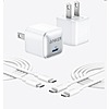 2-Pack 20W Anker 511 (Nano Pro) USB-C Charger w/ 6' USB-C Cable (White) $16.99 + Free Shipping