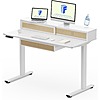 FLEXISPOT One-Piece Standing Desk w/ Rattan Drawers &amp;amp; Monitor Shelf: 48&amp;quot;x24&amp;quot; $159.99, 55&amp;quot;x24&amp;quot; $199.99 (White or Black) + FS