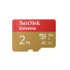 2TB SanDisk Extreme microSDXC UHS-I U3 V30 Memory Card w/ Adapter: 2 for $322.98 + Free Shipping
