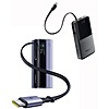 Baseus 145W 20000mAh Power Bank w/ Retractable Cable + Baseus 22.5W 10000mAh Power Bank w/ USB C Cable $62.98 + Free Shipping