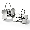 TechMark Custom Smart QR Dog Tag & Slide-on Tag Bundle