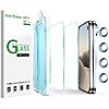 2-Pk amFilm OneTouch iPhone Duo/13-18 Tempered Glass Screen Protectors