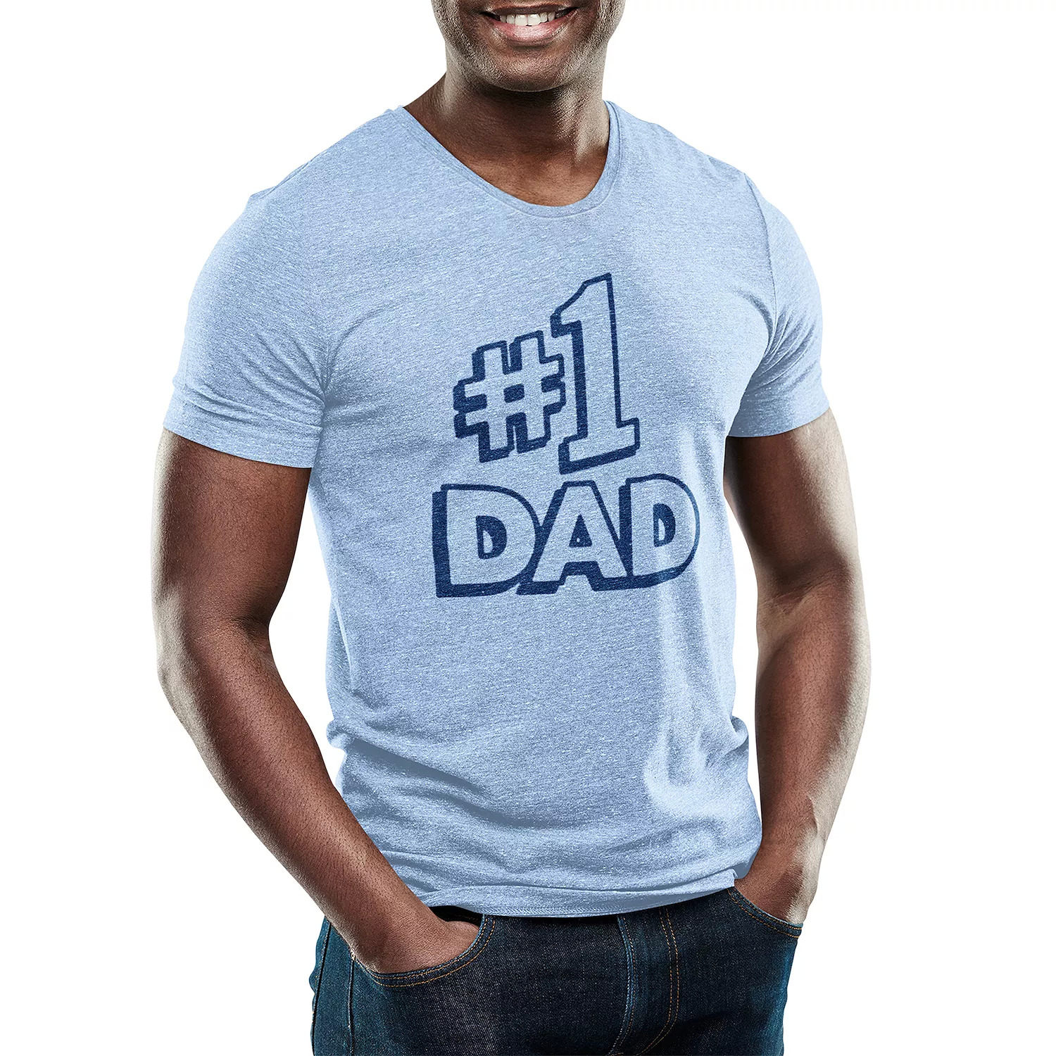 Men's Fathers Day Tees: #1 Dad or Best Grandpa Ever $3.17 + ...