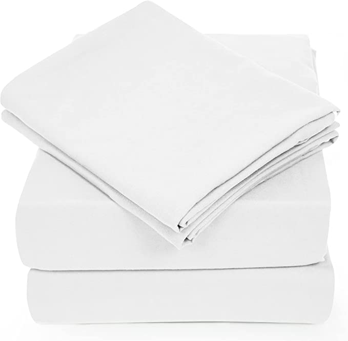 4-Piece Deconovo Microfiber 1800 Thread Count Sheet Set (1 Fitted Sheet, 1 Flat Sheet, 2 Pillowcases): Cali King $13.69 & More + Free Shipping w/ Prime