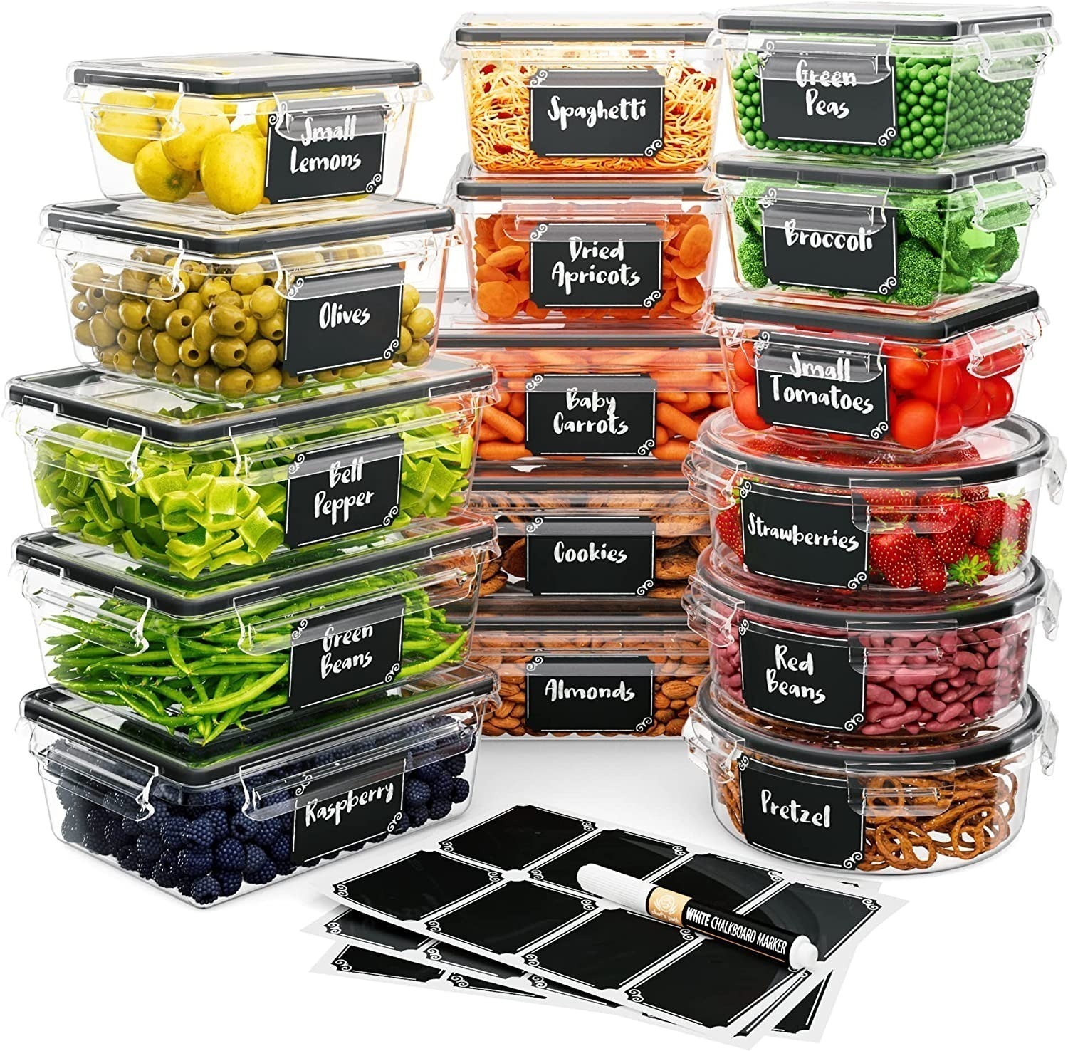 Prime exclusive deal set of 16 chef s path airtight food storage